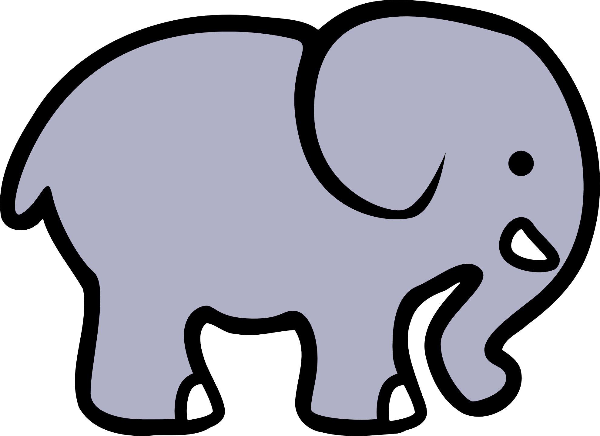 Cartoon Elephant Clip Art