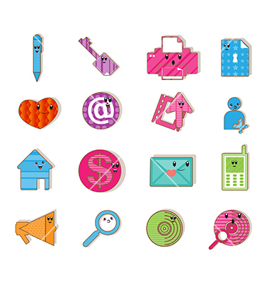 Cartoon Social Media Icon