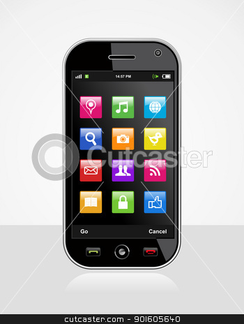 Cell Phone App Icons