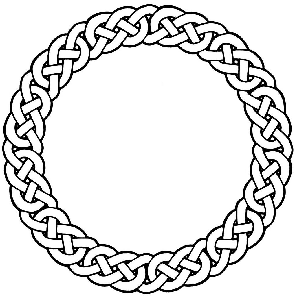 Celtic Knot Circle Tattoo Design
