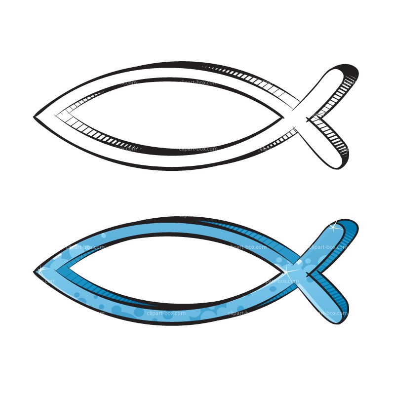 Christian Fish Symbol Clip Art