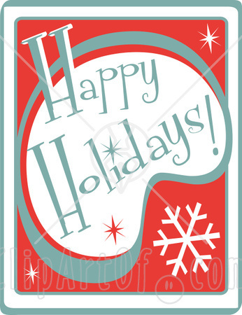 Christmas Holiday Party Clip Art