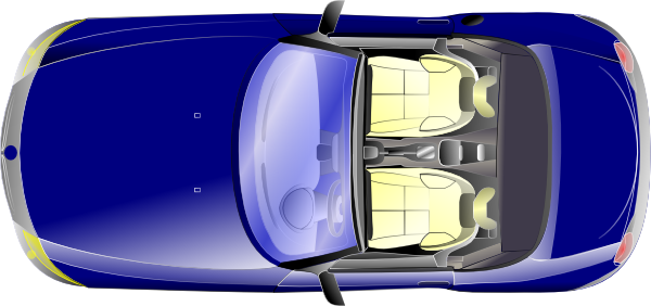 Clip Art Top View of BMW Cars