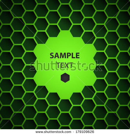 Cool Hex Pattern Vector