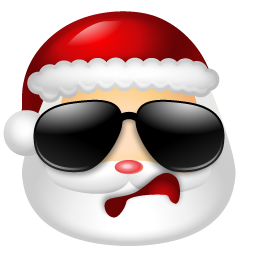 Cool Santa Icon