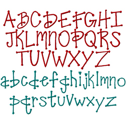 Cute Alphabet Fonts