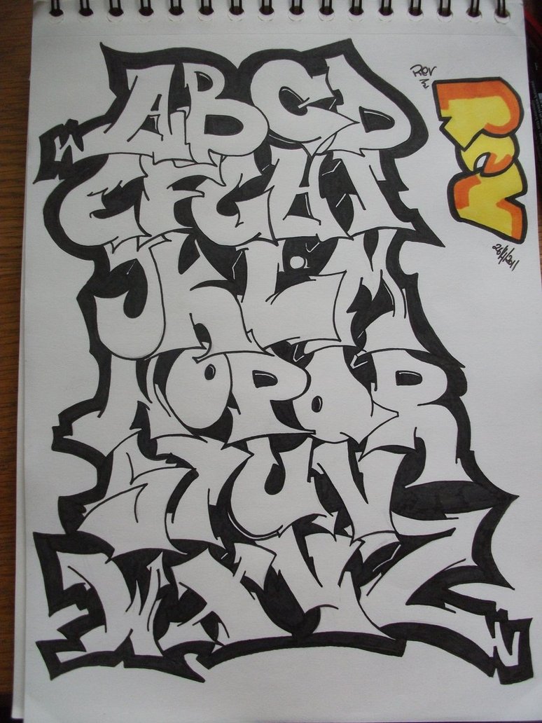 Design Graffiti Alphabets Letters