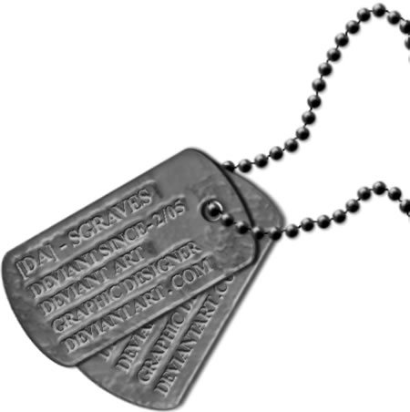 Dog Tag Template