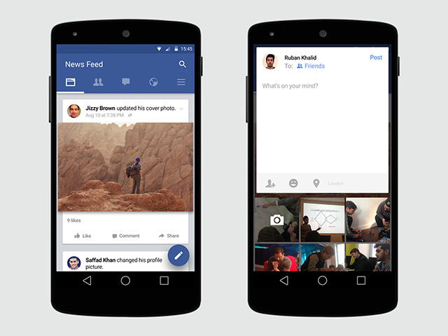 Facebook Material Design