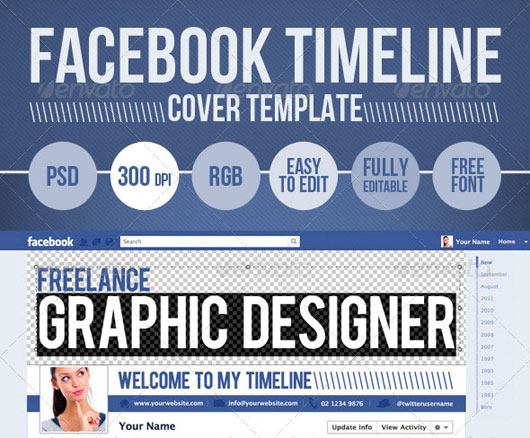 Facebook Timeline Cover Template