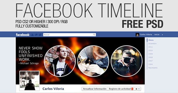 Facebook Timeline Cover Templates Free