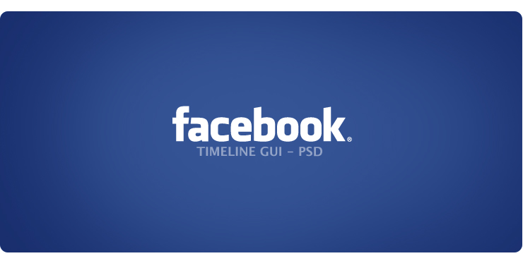 Facebook Timeline PSD Template