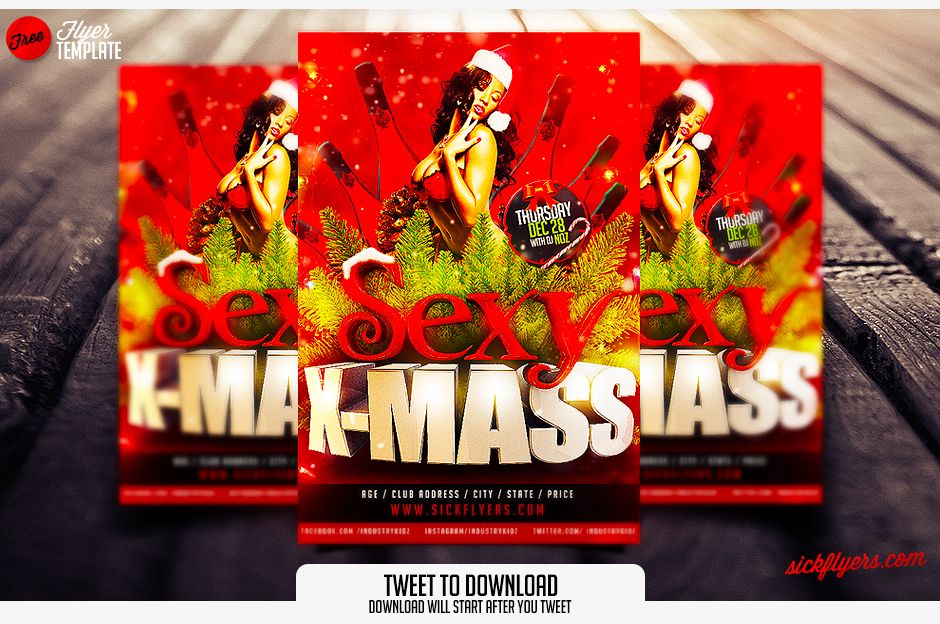Free Christmas Flyer Template Free Christmas Flyer Template