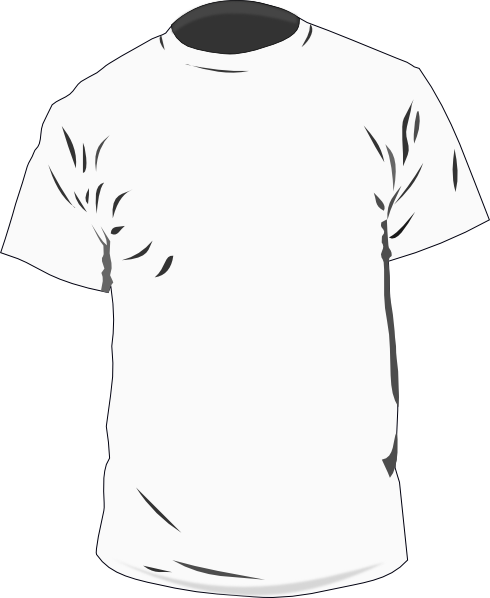 Free Vector T-Shirt Template Illustrator