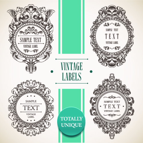 Free Vector Vintage Labels