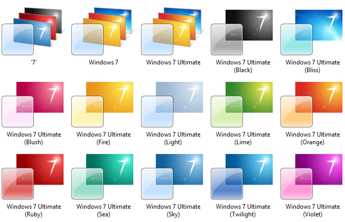 Free Windows 7 Themes Pack