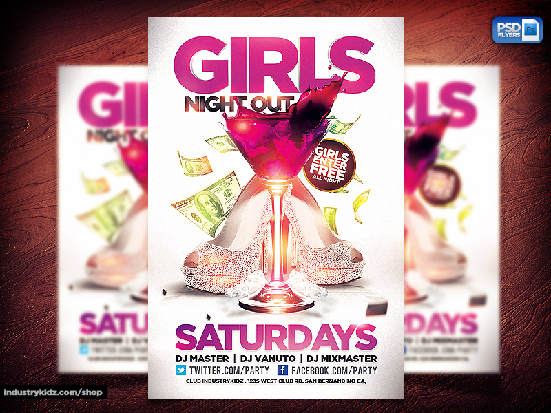 Girls Night Out Flyer