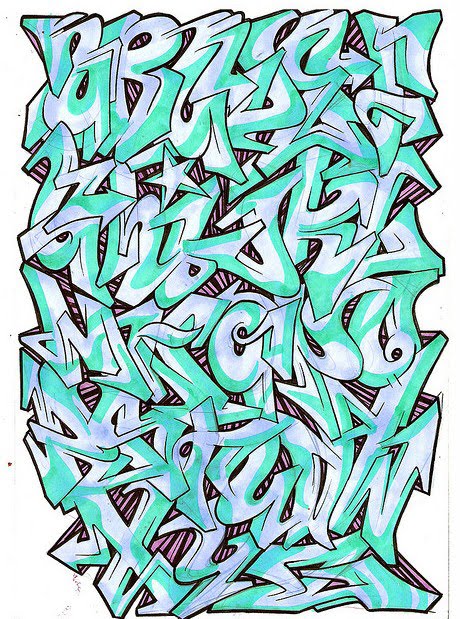 Graffiti Alphabet Designs