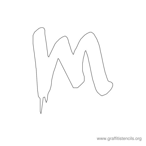 Graffiti Letter Stencils Graffiti Letter Stencils