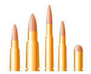 Graphic Military Rifle Bullet