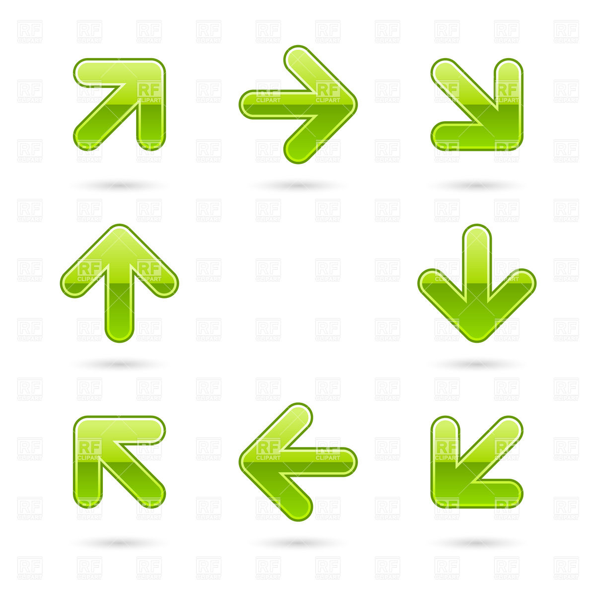 Green Arrow Vector Green Arrow Vector