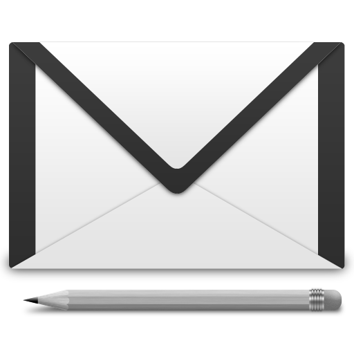 Grey Email Icon