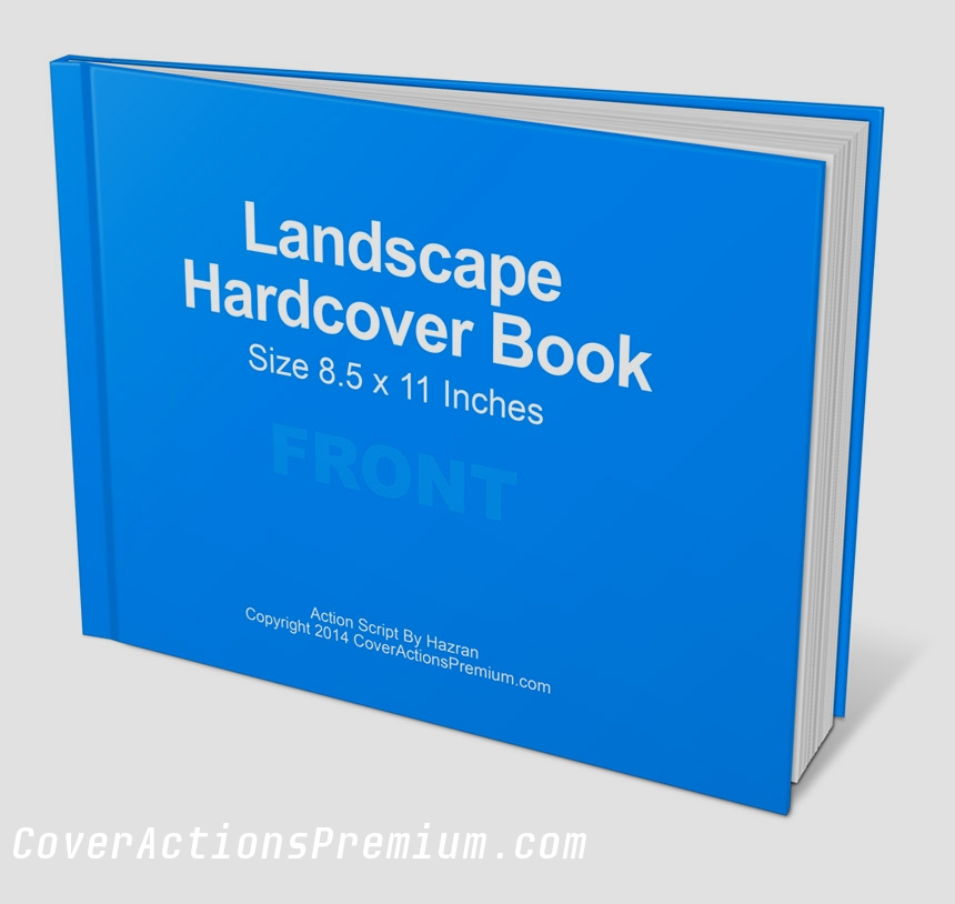 Hardcover Book Mockup