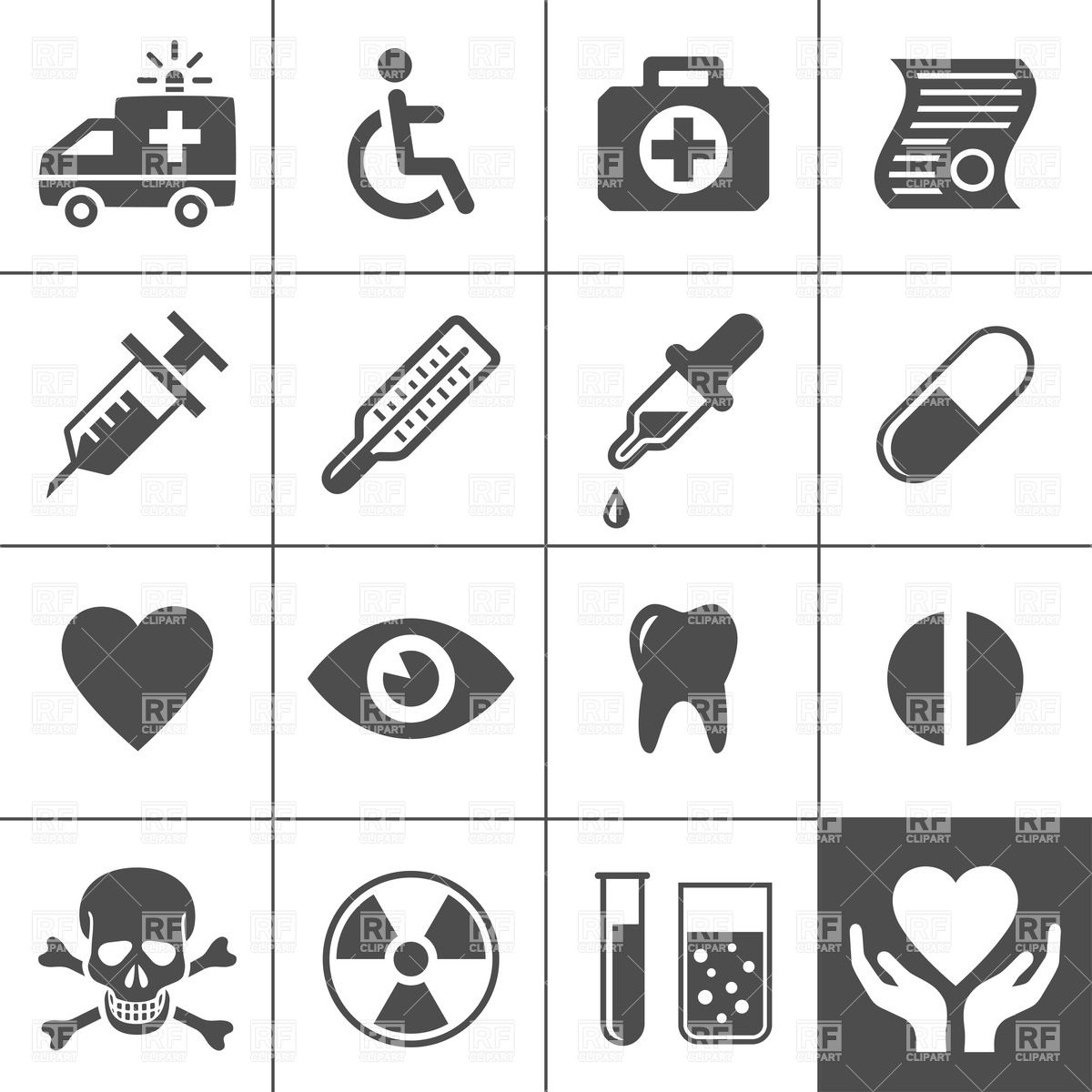 Health Care Icons Free Download