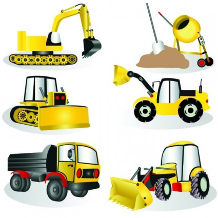 Heavy Construction Equipment Clip Art Free