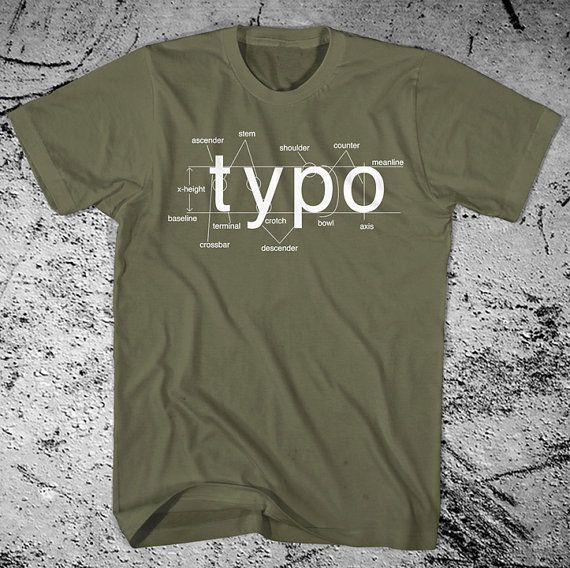 Helvetica Font Shirt