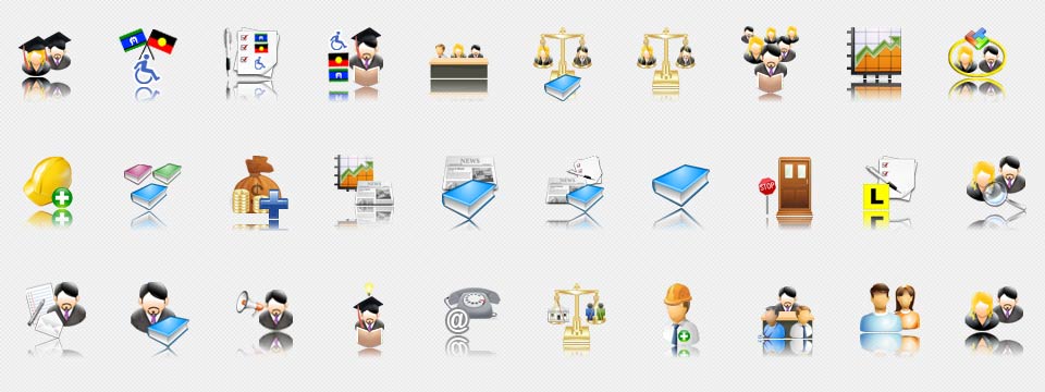 Human Resources Department Icons