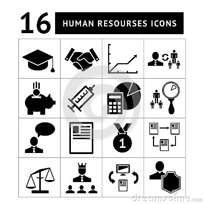 Human Resources Management Icon