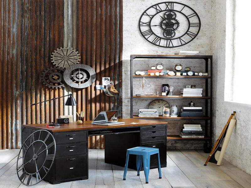 Industrial Home Office Design Ideas