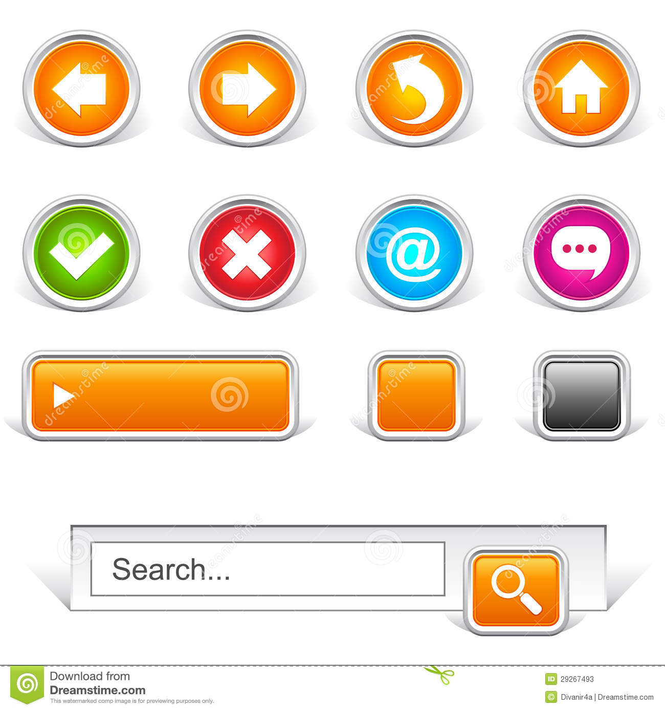 Internet Navigation Buttons Internet Navigation Buttons
