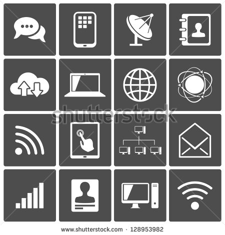 Internet Technology Icons