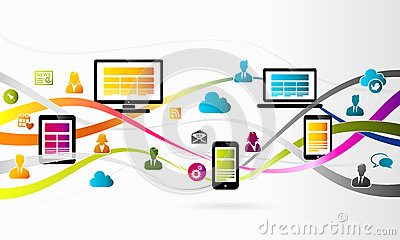 Internet Technology Vector