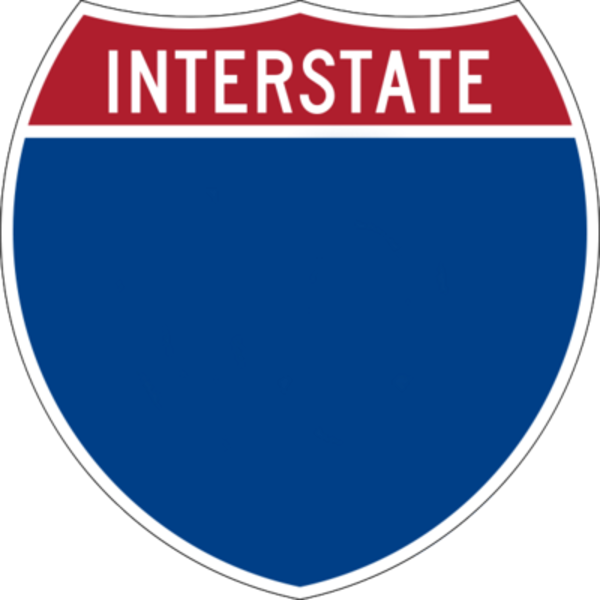 Interstate Highway Sign Clip Art