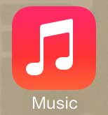 iPhone iOS 7 Music Icon iPhone iOS 7 Music Icon