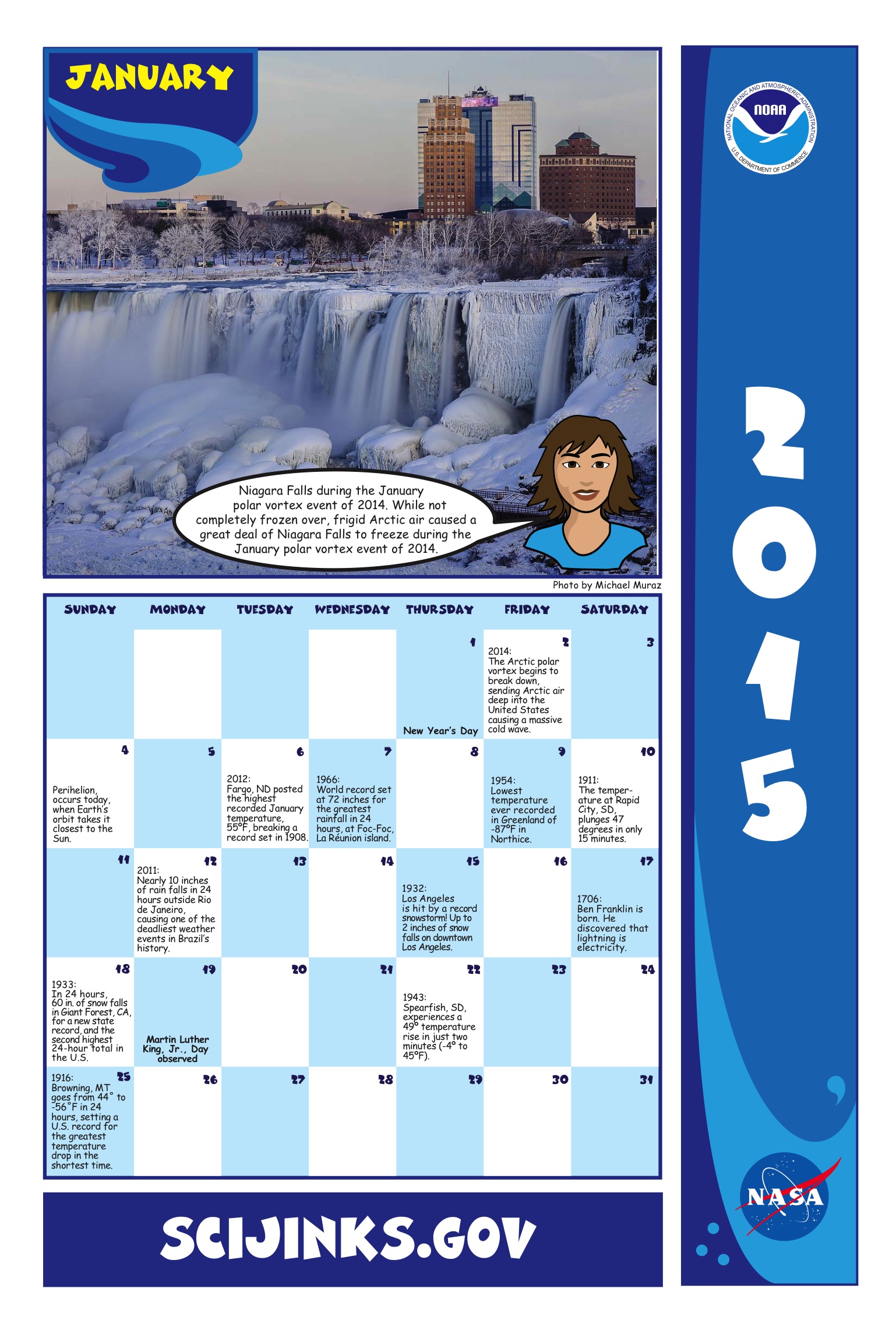 January February March Calendar 2015