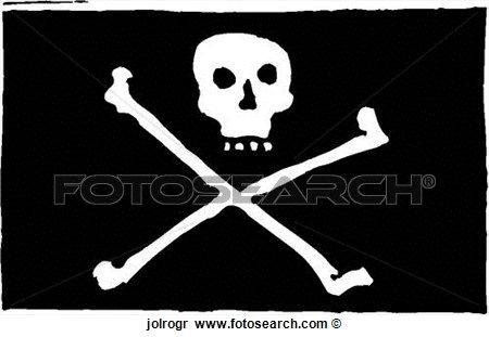 Jolly Roger Flag Clip Art