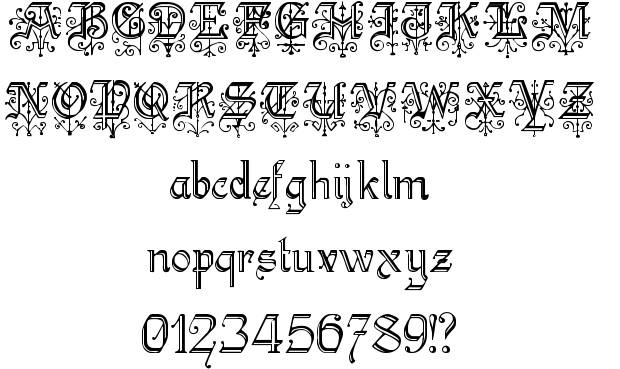 Kelly Ann Gothic Font