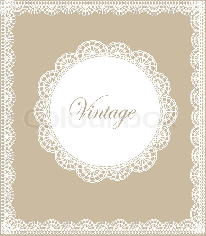 Lace Border Vector Free