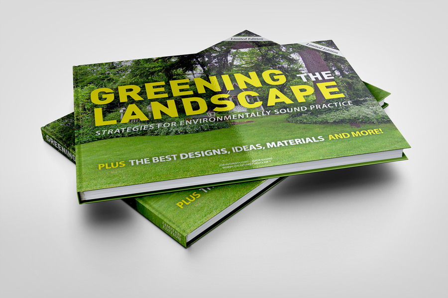 Landscape Book PSD Mockup