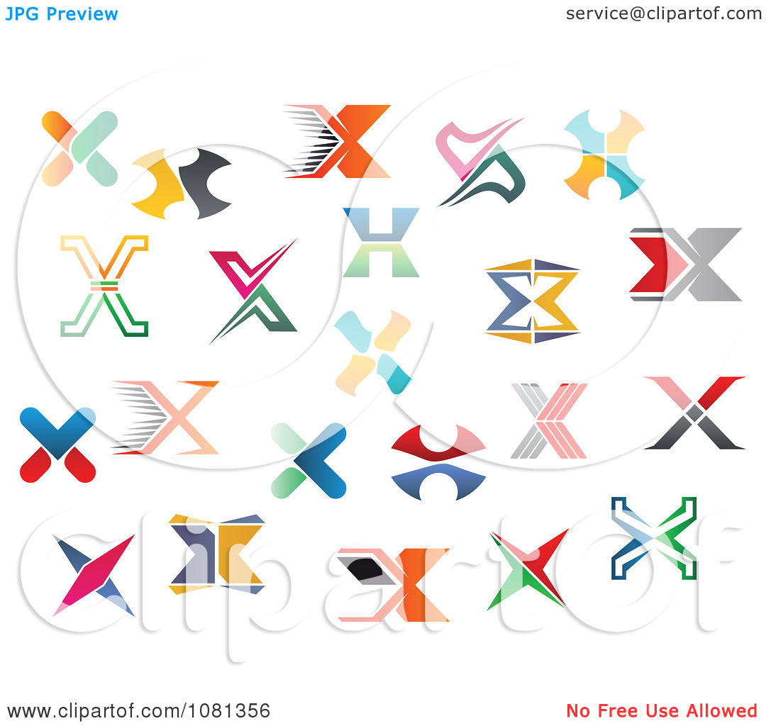 Letter X Logo Letter X Logo