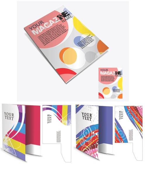 Magazine Cover Templates Vector Magazine Cover Templates Vector