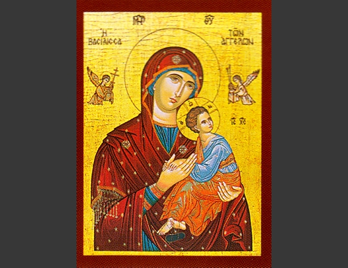 Mary Queen of Angels Icon