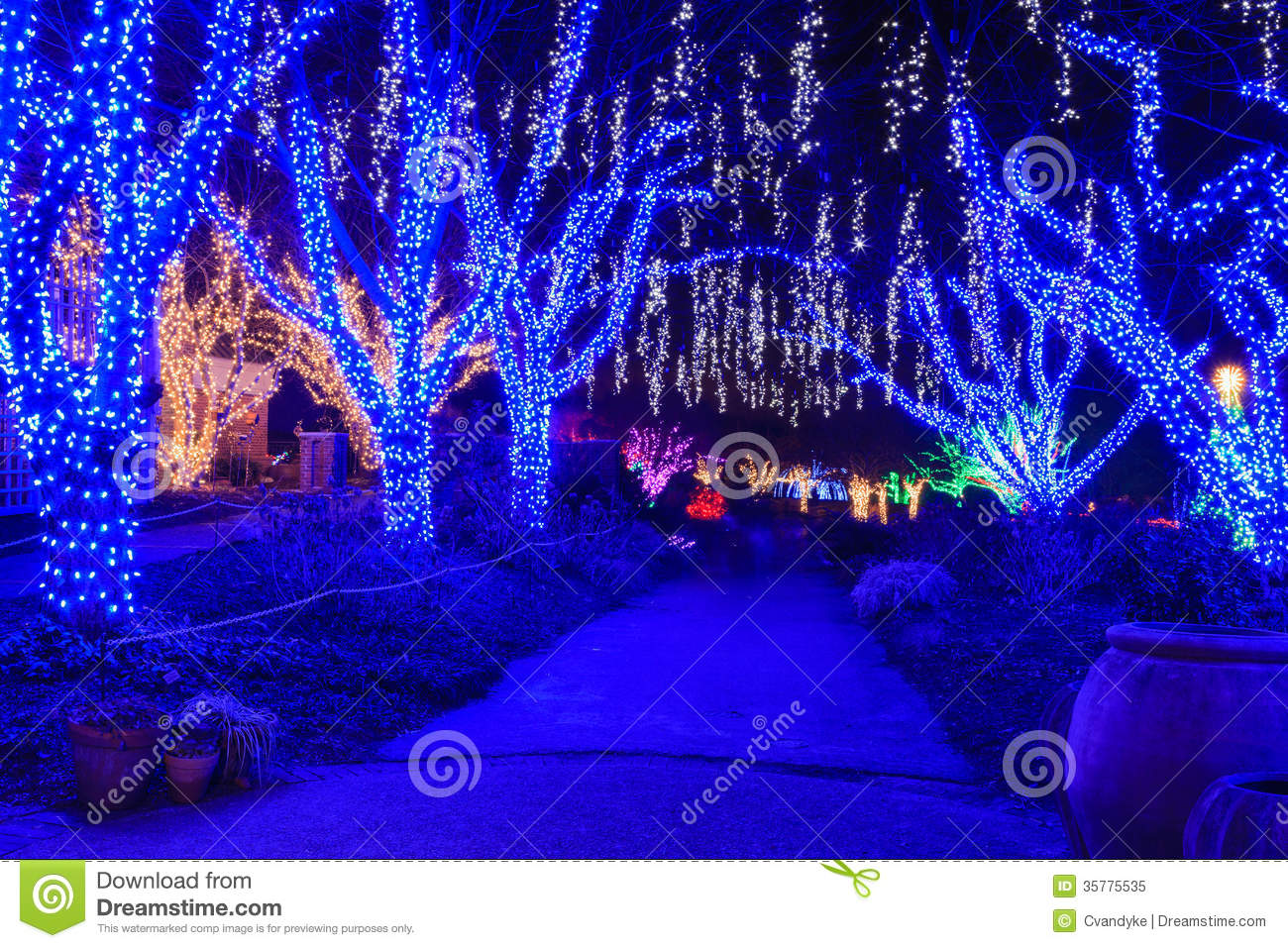Meadowlark Botanical Gardens Christmas Lights