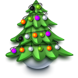 Merry Christmas Tree Icon Merry Christmas Tree Icon
