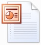 Microsoft PowerPoint Document Icon