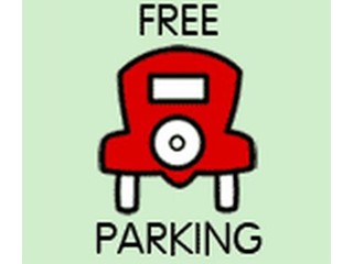 Monopoly Free Parking Sign